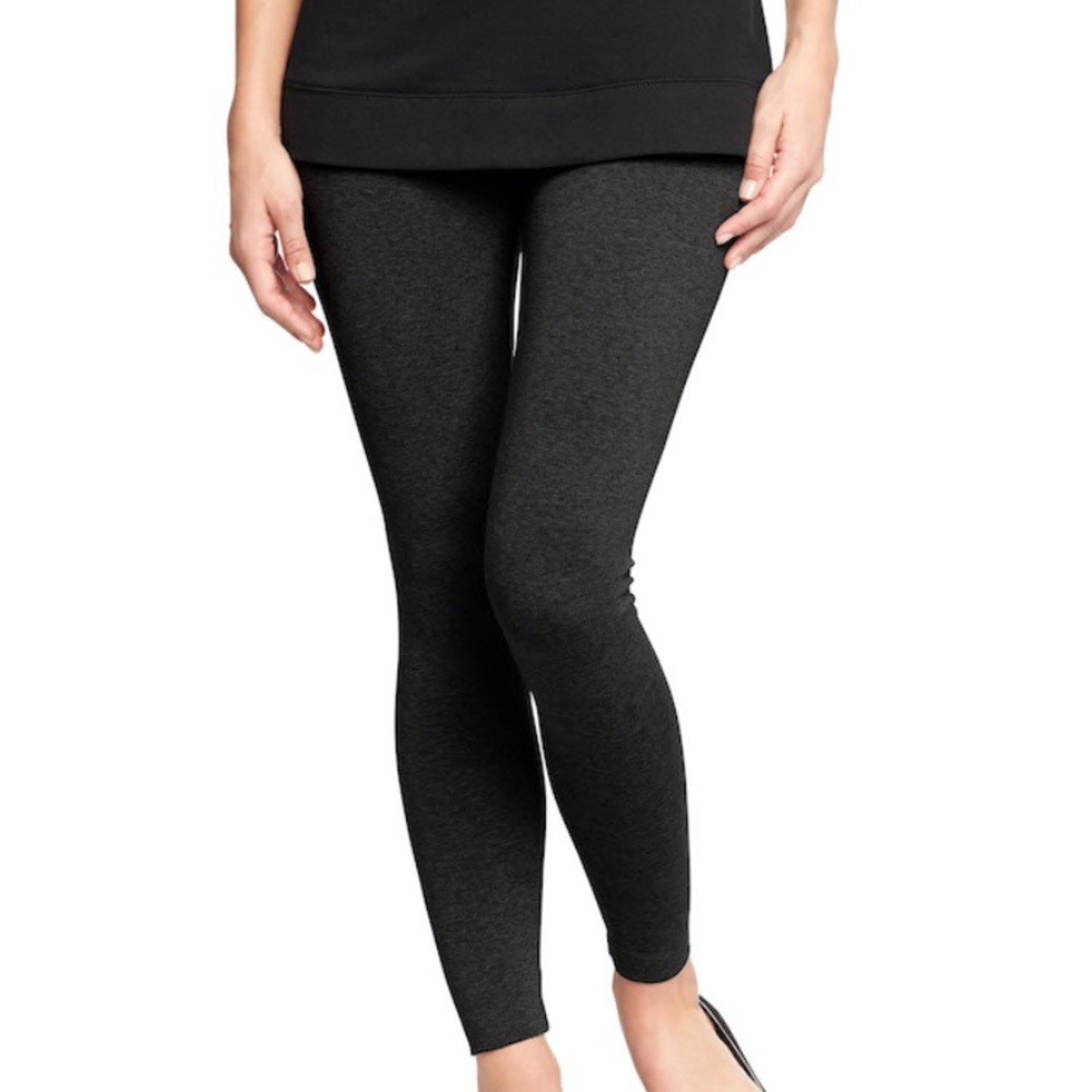 Old Navy Heather Dark Gray Leggings Small